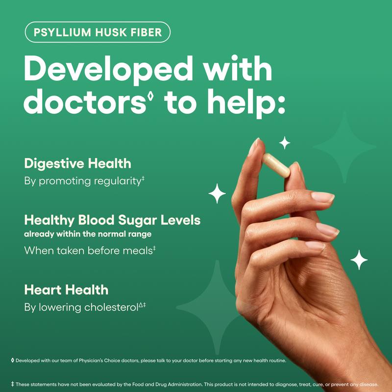Psyllium Husk Fiber Capsules