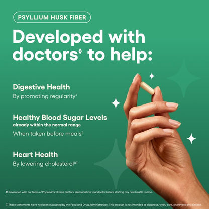 Psyllium Husk Fiber Capsules